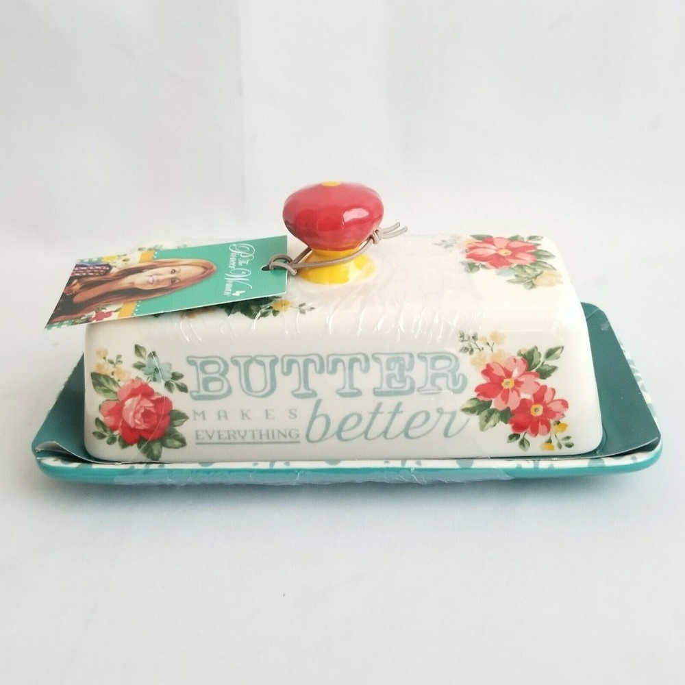 Pioneer Woman Butter Dish Butter